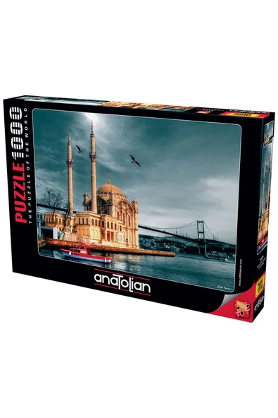 Anatolian 1000 Parçalık Puzzle - Ortaköy Cami Nostalji 3171