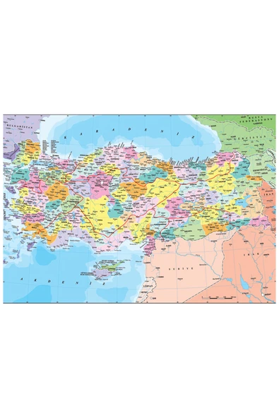 Anatolian 260 Parça XL Puzzle - Türkiye Siyasi Haritası 3269 - 2