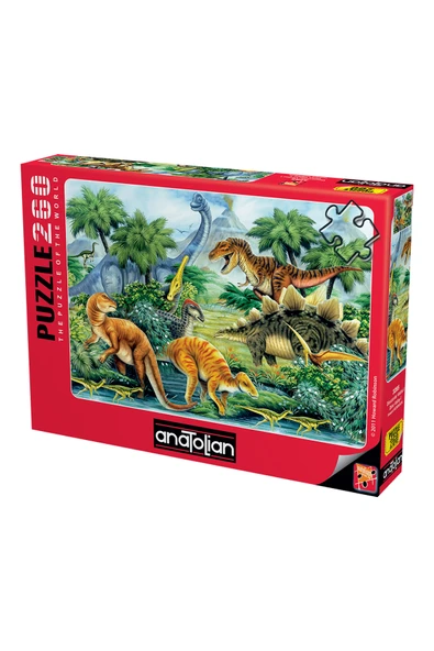 Anatolian 260 Parça XL Puzzle - Dinozorlar Vadisi I 3285