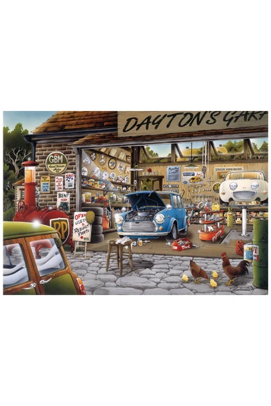 Anatolian 500 Parçalık Puzzle - Garaj 3571 - Resim 2