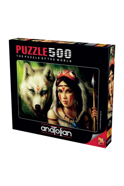 Anatolian 500 Parçalık Puzzle - Savaşçı Prenses 3600