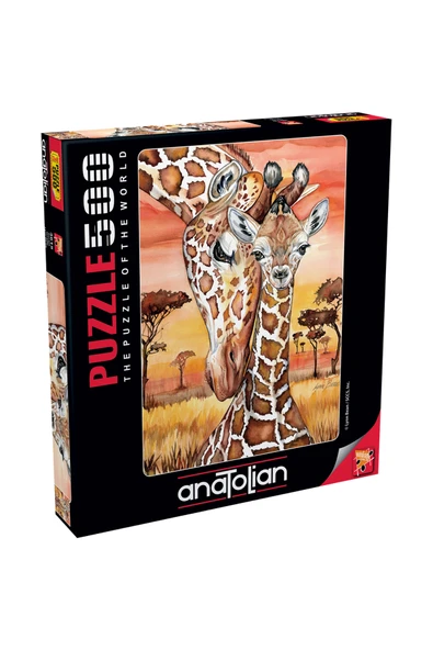 Anatolian 500 Parçalık Puzzle - Zürafa 3615