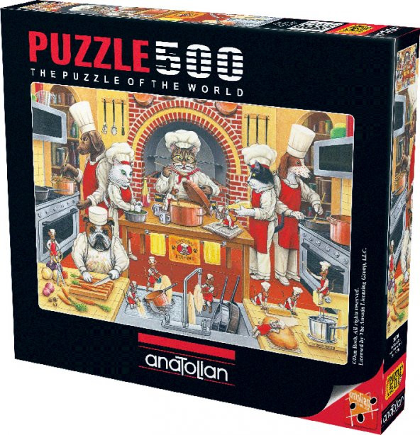 Anatolian 500 Parçalık Puzzle / Şef Kool Kat - Kod 3586