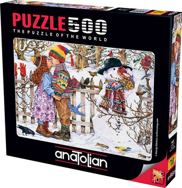 Anatolian 500 Parçalık Puzzle / İlk Öpücük - Kod 3607