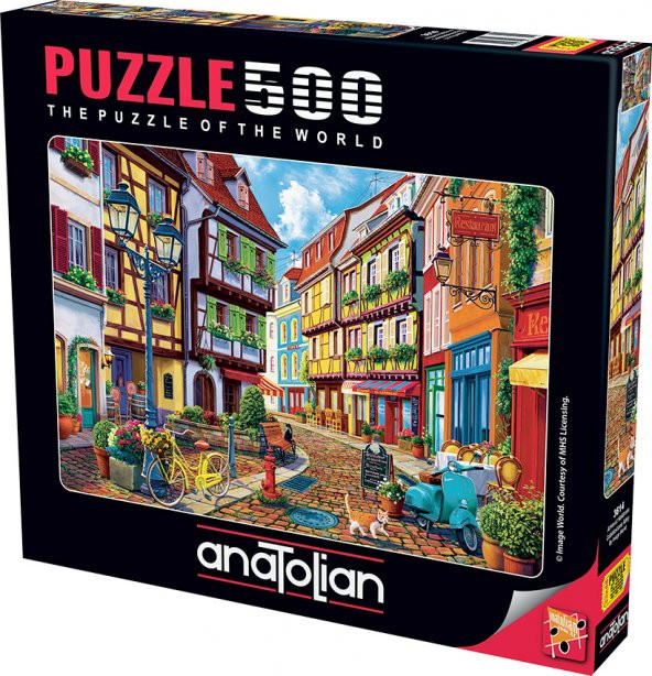 Anatolian 500 Parçalık Puzzle / Arnavut Kaldırımı - Kod 3614