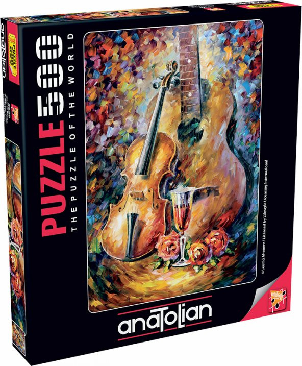 Anatolian 500 Parçalık Puzzle / Gitar ve Keman - Kod 3620