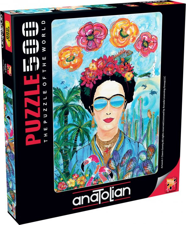 Anatolian 500 Parçalık Puzzle / Frida - Kod 3624