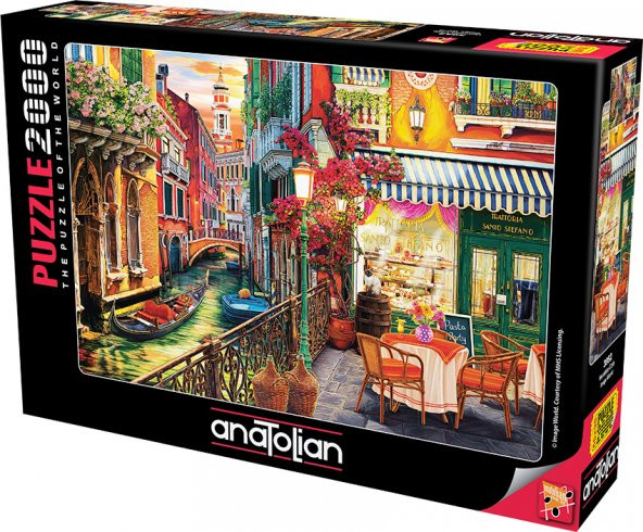 Anatolian 2000 Parçalık Puzzle / Venetian Cafe - Kod 3952