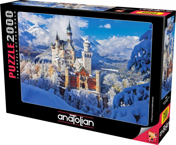 Anatolian 2000 Parçalık Puzzle / Neuschwanstein Castle - Kod 3957