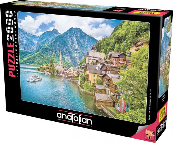 Anatolian 2000 Parçalık Puzzle / Hallstatt Lake - Kod 3959