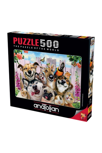 Anatolian 500 Parçalık Puzzle - Dostlarla Selfie 3584