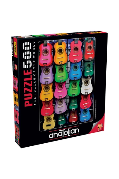 Anatolian 500 Parçalık Puzzle - Müziğin Renkleri 3579