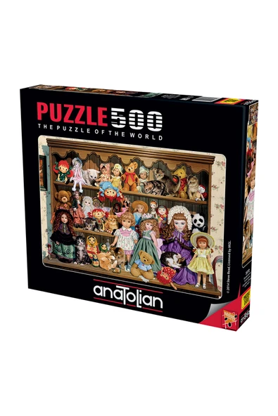 Anatolian 500 Parçalık Puzzle - Büyükannemin Koleksiyonu 3572