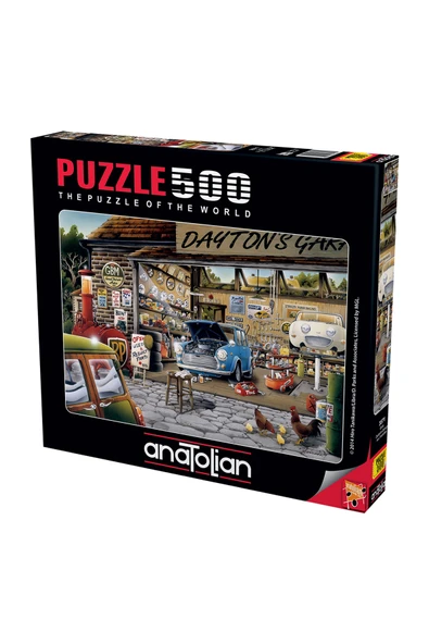Anatolian 500 Parçalık Puzzle - Garaj 3571