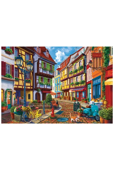 Anatolian 500 Parçalık Puzzle - Arnavut Kaldırımı 3614 - Resim 2