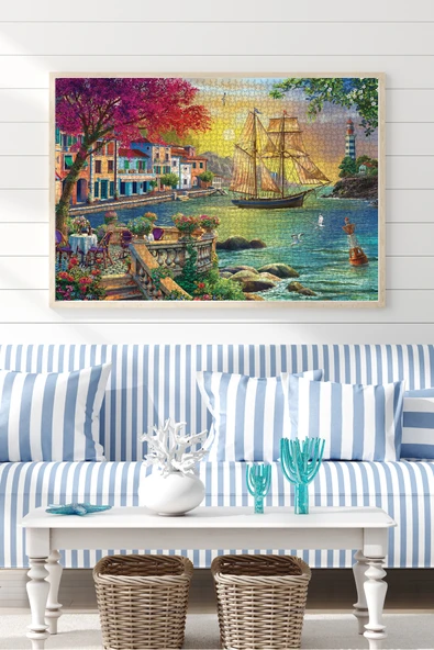 Anatolian 2000 Parçalık Puzzle - Günbatımı 3955 - Resim 3