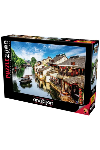 Anatolian 2000 Parçalık Puzzle - Xitang Antik Şehri 3945