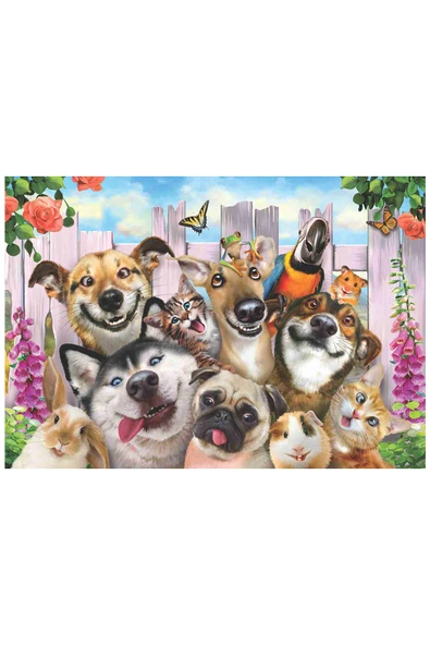 Anatolian 500 Parçalık Puzzle - Dostlarla Selfie 3584 - 2