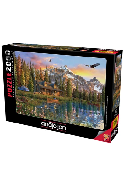 Anatolian 2000 Parçalık Puzzle - Eski Ev 3933