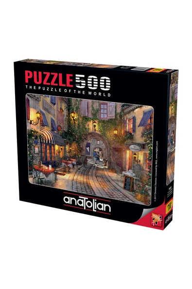 Anatolian 500 Parçalık Puzzle - Fransız Sokağı 3602