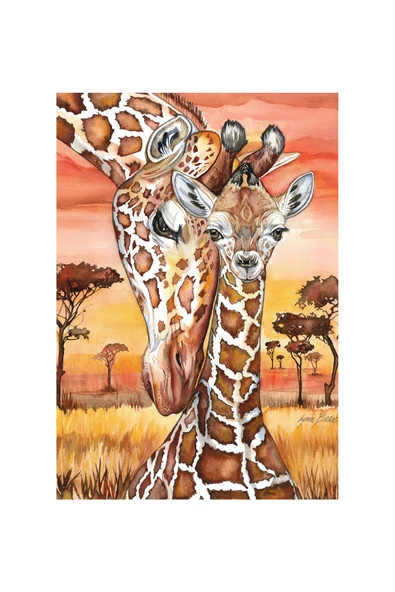 Anatolian 500 Parçalık Puzzle - Zürafa 3615 - Resim 2