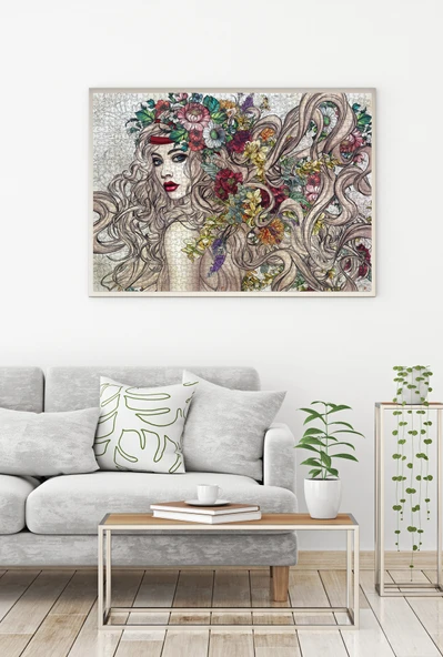 Anatolian 1500 Parçalık Puzzle - Çiçeklerin Gücü 4549 - Resim 3