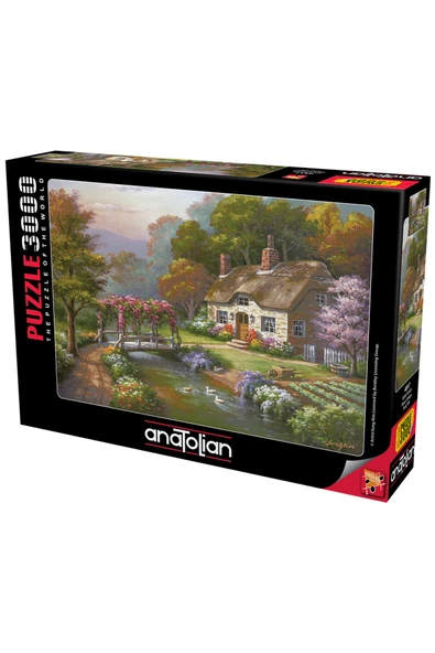 Anatolian 3000 Parçalık Puzzle - Güllü Konak 4917
