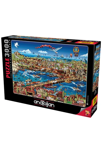 Anatolian 3000 Parçalık Puzzle - Istanbul 1895 4921