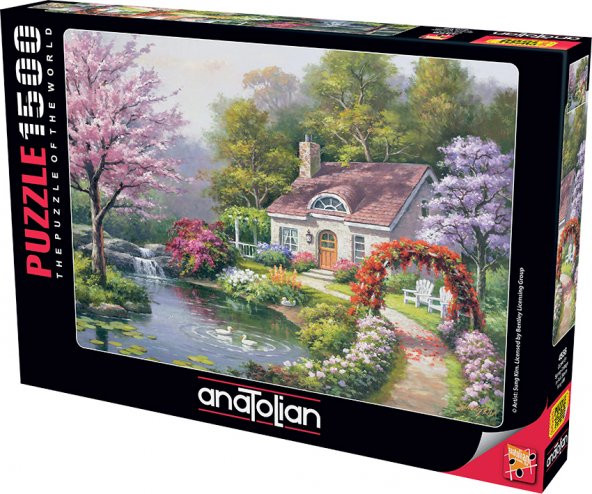 Anatolian 1500 Parçalık Puzzle / Çiçekli Ev - Kod 4556