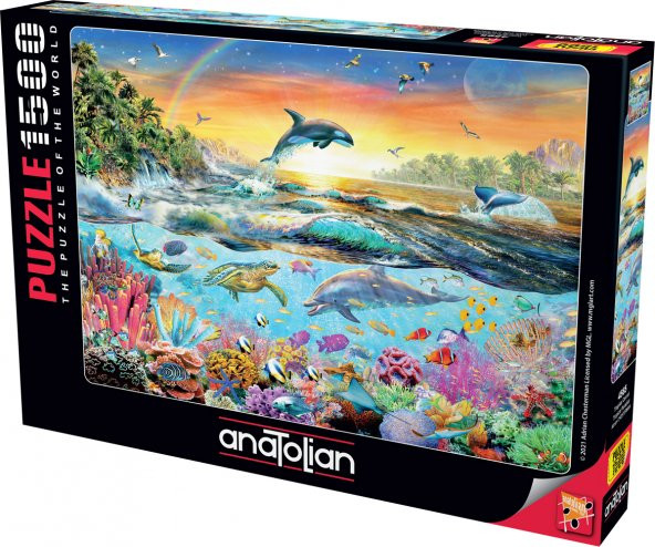 Anatolian 1500 Parçalık Puzzle / Tropikal Cennet - Kod 4565