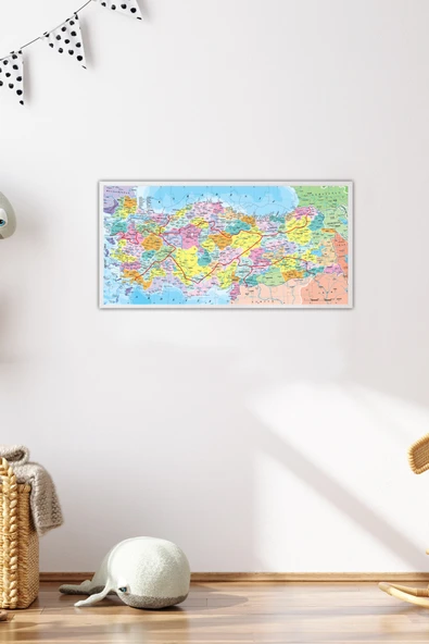 Anatolian 110 Parçalık Eğitici Puzzle - Türkiye Haritası İller 7401 - 3