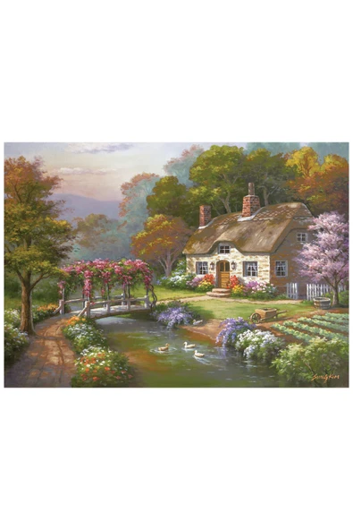 Anatolian 3000 Parçalık Puzzle - Güllü Konak 4917 - Resim 2