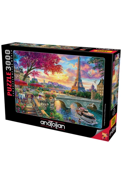 Anatolian 3000 Parçalık Puzzle - Pariste Bahar 4919