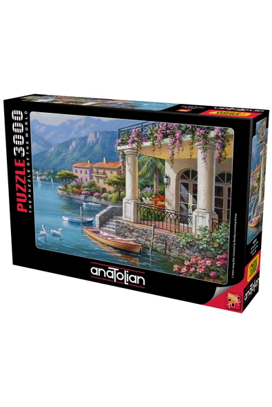 Anatolian 3000 Parçalık Puzzle - Körfezdeki Villa 4915