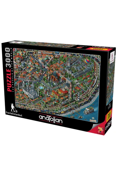 Anatolian 3000 Parçalık Puzzle - Fractal İstanbul 4913