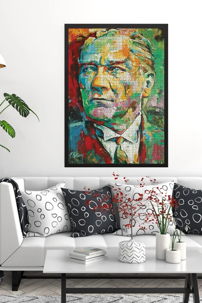 Anatolian 1500 Parçalık Puzzle - Mustafa Kemal ATATÜRK 4555 - Resim 3