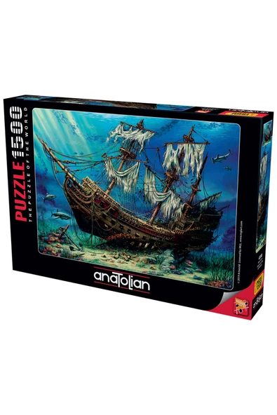 Anatolian 1500 Parçalık Puzzle - Batık Gemi 4558