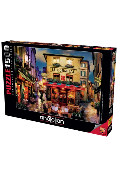 Anatolian 1500 Parçalık Puzzle - Paris'de Buluşalım 4552
