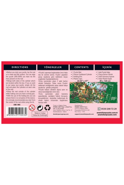 Anatolian Puzzle Halısı - 3000 Parçaya Kadar 9003 - 3