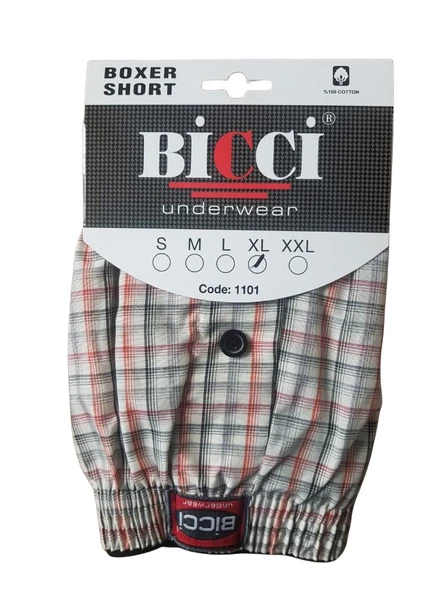 BİCCİ %100 POPLİN ERKEK BOXER - 3