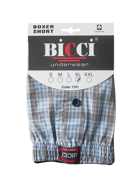 BİCCİ %100 POPLİN ERKEK BOXER - 2