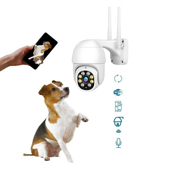 Parstek Wi-Fi Evcil Hayvan İletişim Kamerası