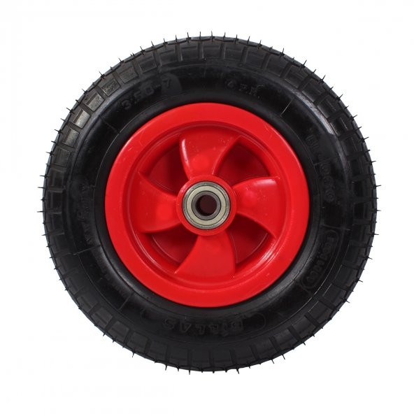 Kanat Avrupa Tipi Şişme Rulmanlı Teker 350x7 Ebat