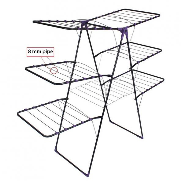 Massima Triplex Life Üç Katlı Çamaşır Kurutmalık Katlanabilir Kurutma Askısı - 2