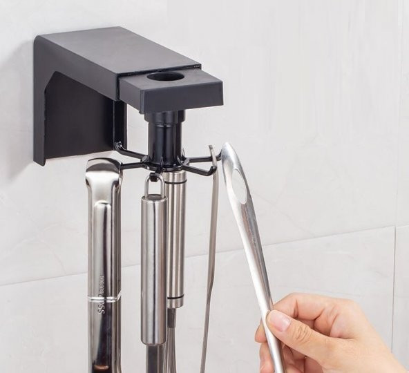 Mutfak Banyo Askısı Kancalı Pratik 360 Hareketli ürün görseli