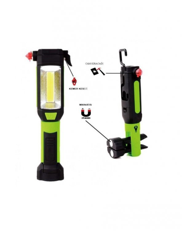 Mıknatsılı Araç Oto Tamirci Lambası - 3