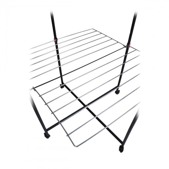 Kanat Tower Üç Katlı Katlanabilir Çamaşır Kurutmalık Askı - 4