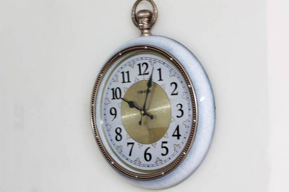 Yuvarlak Duvar Saati Sarkaçlı - 2