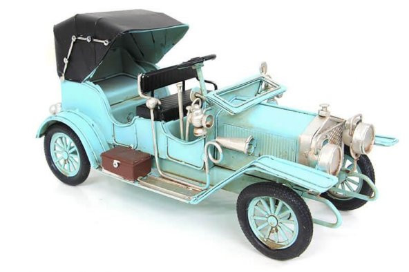 Dekoratif Metal Araba Biblo Ev Ofis Hediyelik - 4