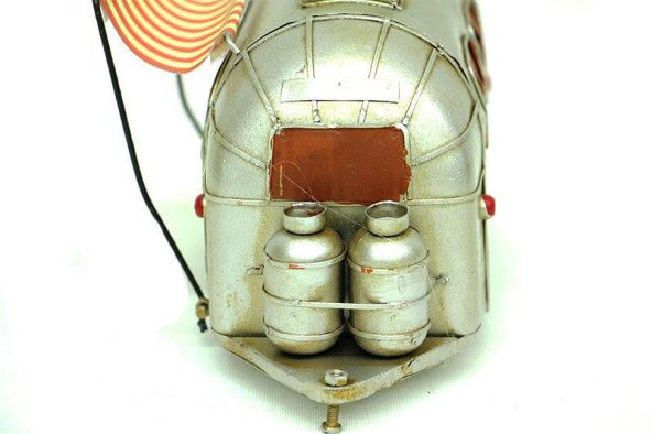 Dekoratif Metal Karavan Tenteli Vintage Hediyelik - 4